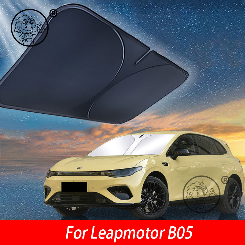 Car Accessories In Store - Für Leapmotor B05 2026 2027 Auto-Windschutzscheiben-Sonnenschutzabdeckung,