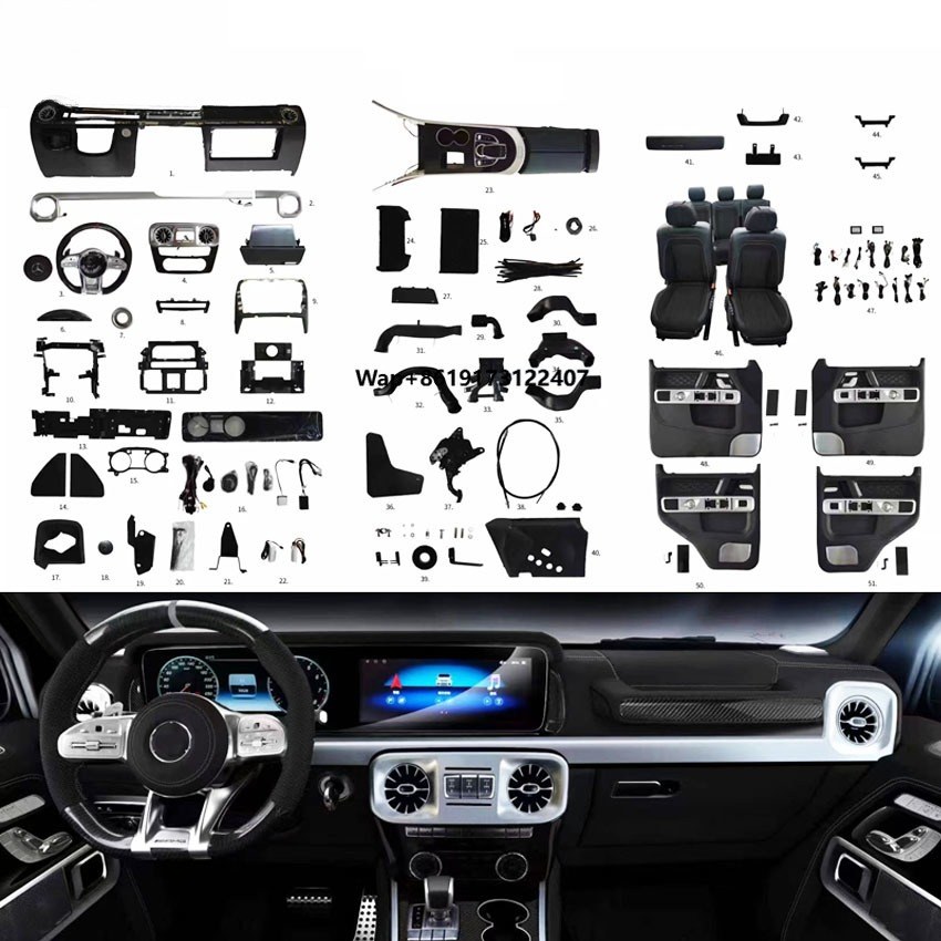 Car Accessories Kit - CZJF Neuerscheinung Auto-Zubehörteile G-Klasse Innenausstattungs-Upgrade-Kit für