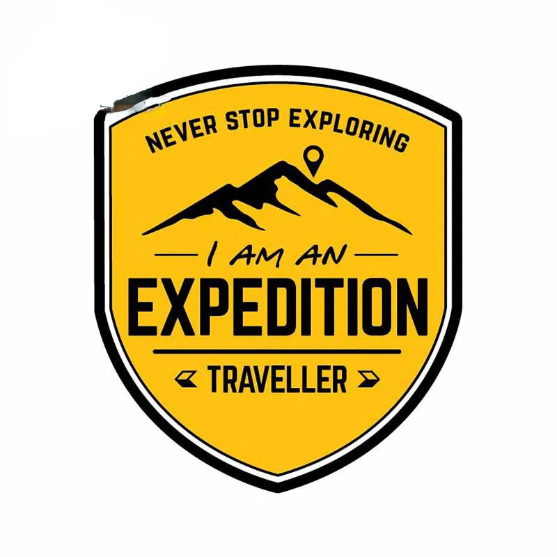 Car Accessories Ebay - 13cm Expeditions-Reise-Autoaufkleber 'Never Stop Exploring' JDM