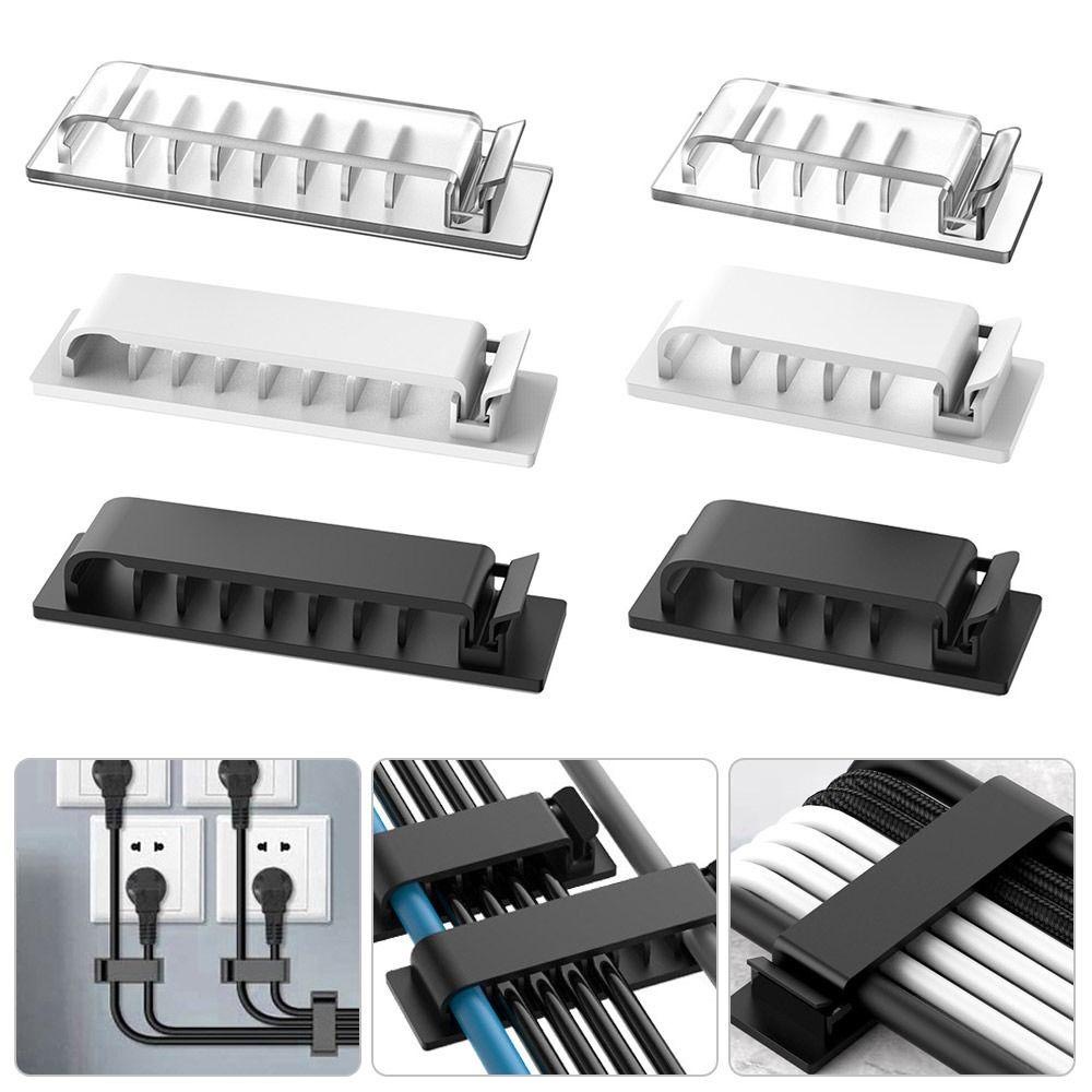 Car Cable Organizer - Kabel-Organizer, selbstklebende Kabelklemmen, USB-Kabelmanagement-Klemme, für Auto,