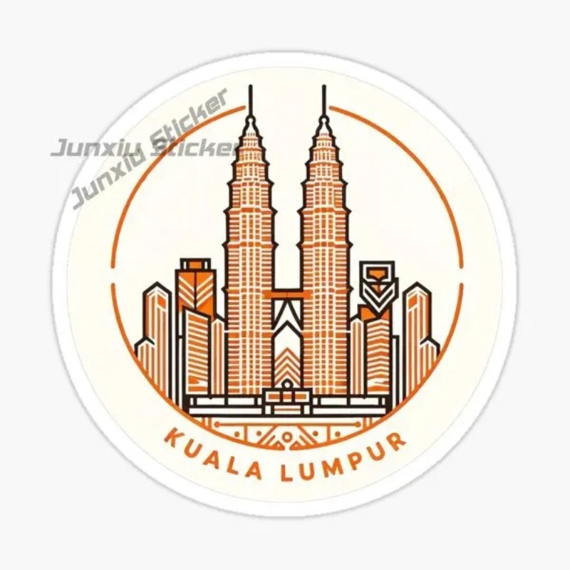 Car Accessories Malaysia - MALAYSIA KUALA LUMPUR Nationalflagge Autoaufkleber Vinyl