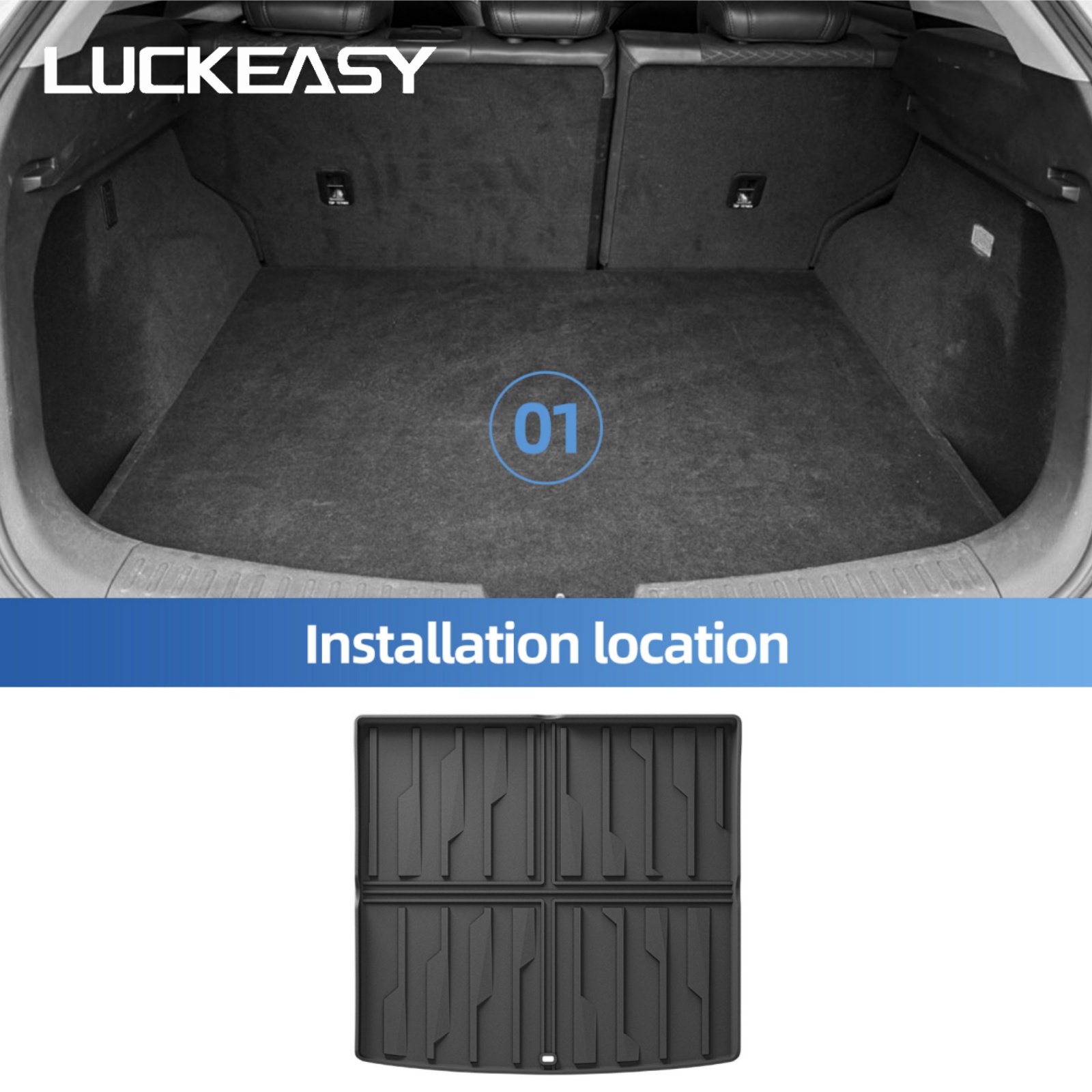 Market Car Accessories - LUCKEASY Linkslenker für Haval F7 2023-2026