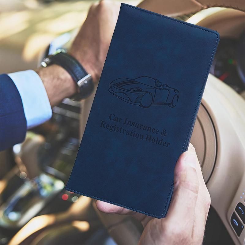 Car Accessories For Elderly - Kfz-Zulassungs- und Versicherungshalter, Kfz-Dokumentenhalter für Karten