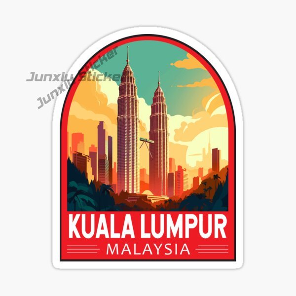 Car Accessories Malaysia - MALAYSIA KUALA LUMPUR Mountain Scenic Autoaufkleber