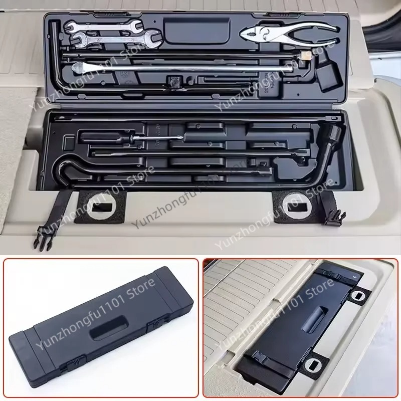 Car Emergency Tool Kit - Auto-Notfall-Werkzeugkasten für 08-20 LC200, mit Auto-Werkzeugset,