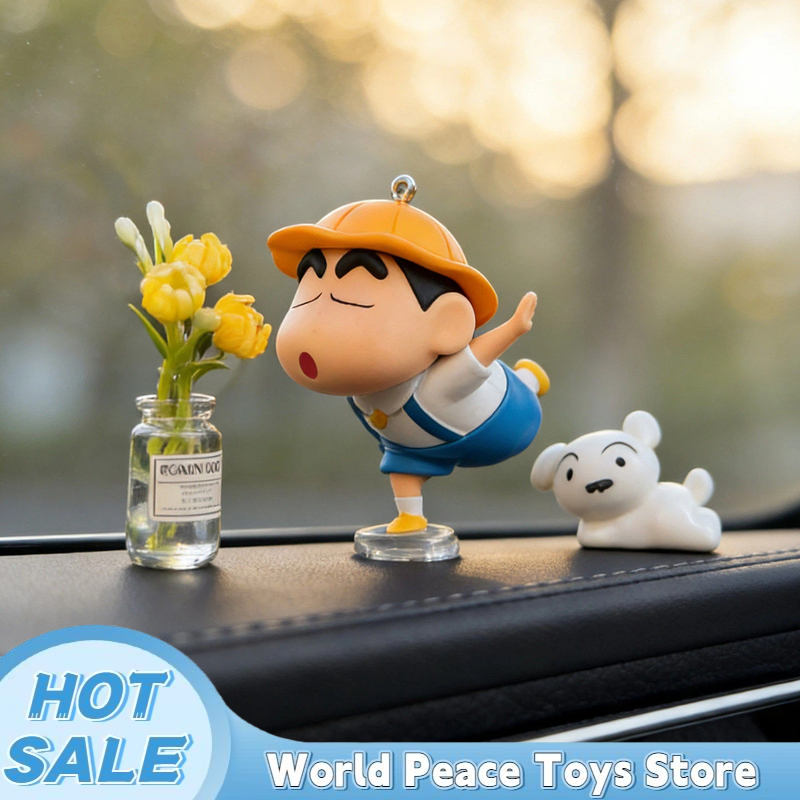 Car Accessories Papar - Crayon Shin-Chan Auto-Armaturenbrett-Ornamente, Auto-Innenraum-Fenster-Konsolen-Deko, Figuren, Desktop-Dekoration,