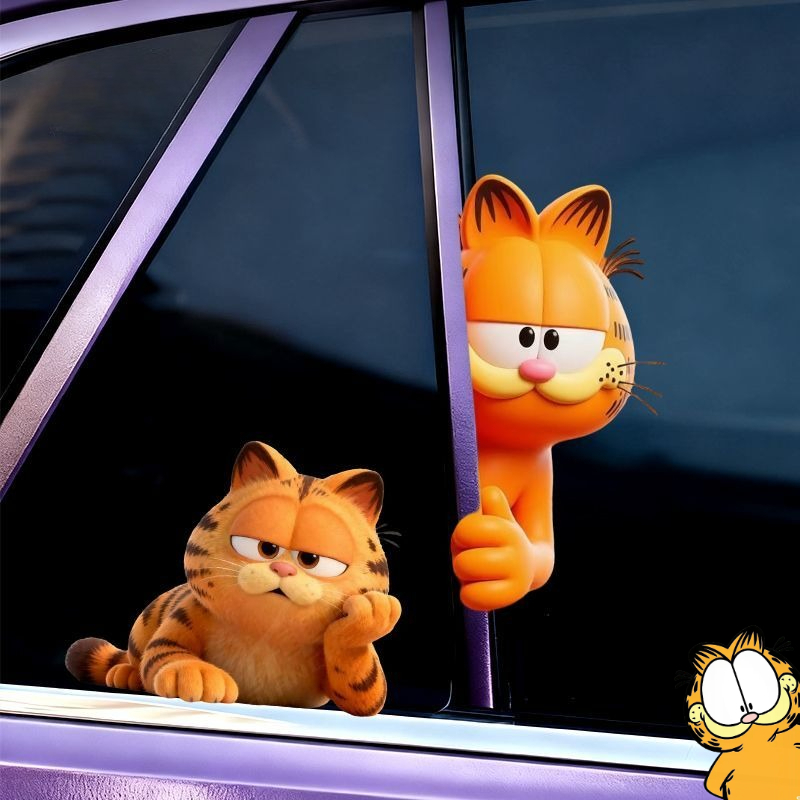 Car Accessories Kit - Garfield Anime Cartoon Niedliche Lustige Sticker