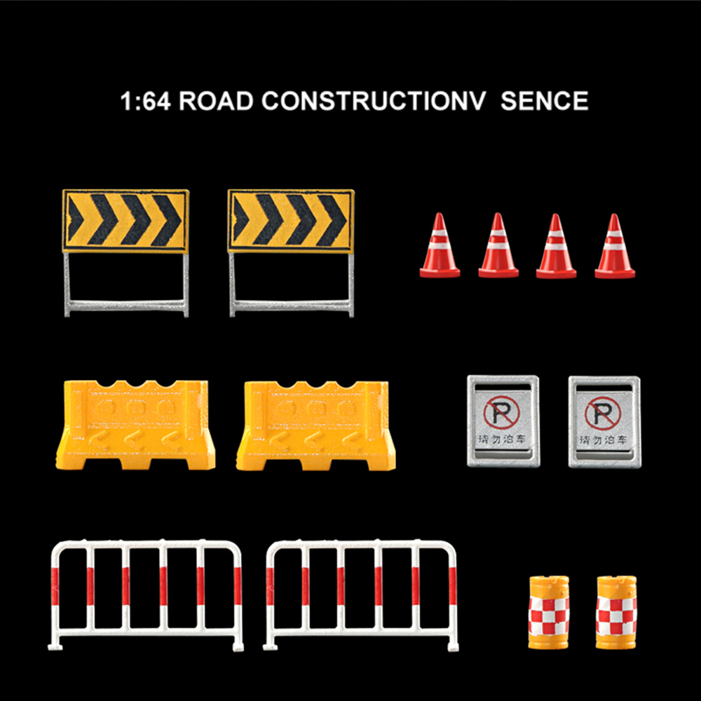 1/64 Straßenblockade-Szenenmod – Car Accessories Kit Bewertung und Preis