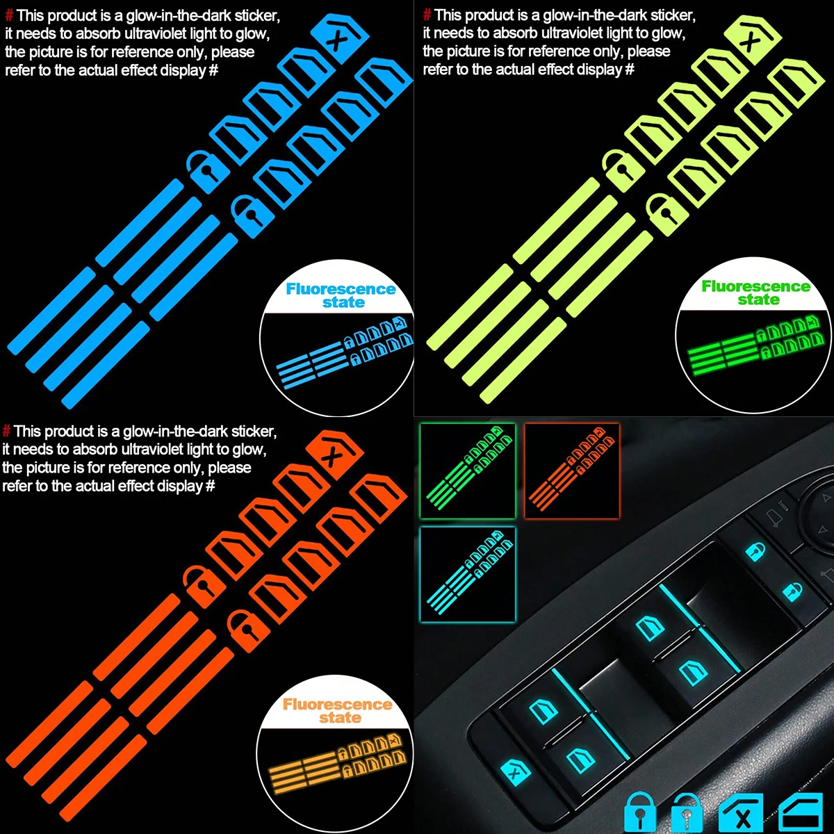 18 Stück Leuchtende Aufkleber  – Car Accessories Outside Bewertung und Preis