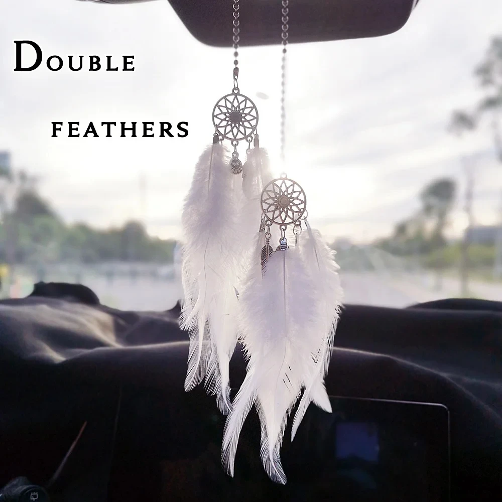1/2 Stück Traumfänger Auto-Anh – Car Accessories Mirror Hanging Bewertung und Preis