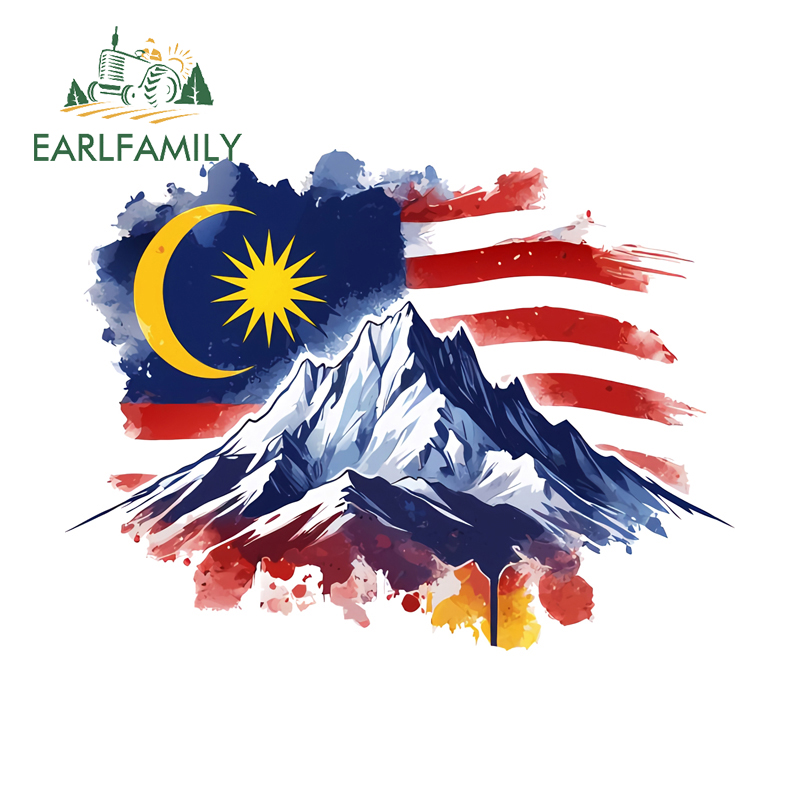 EARLFAMILY Malaysia-Flagge, Au – Car Accessories Malaysia Bewertung und Preis