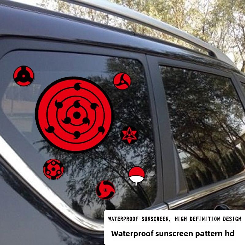 Sharingan-Auge-Aufkleber-Set,  – Car Accessories Workshop Bewertung und Preis