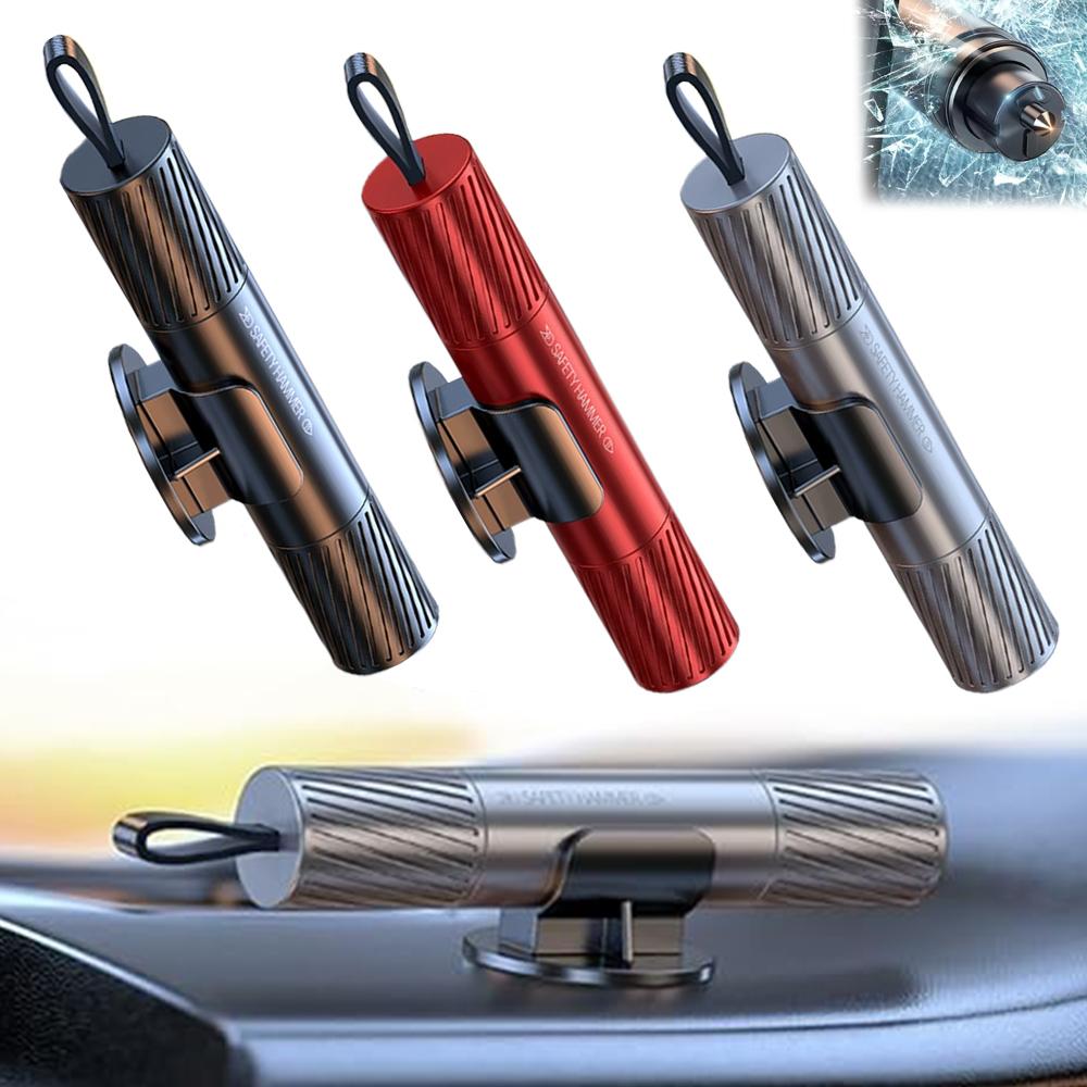 2-in-1-Auto-Sicherheitshammer, – Car Emergency Tool Kit Bewertung und Preis