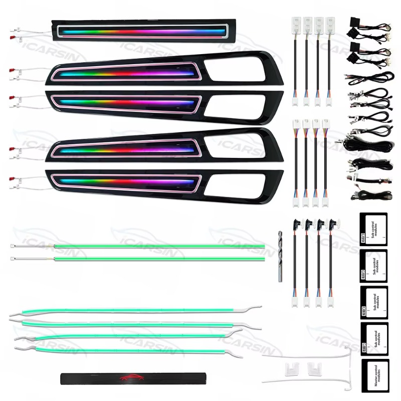256-Farben RGB Dynamisches Sym – Car Accessories Kit Bewertung und Preis