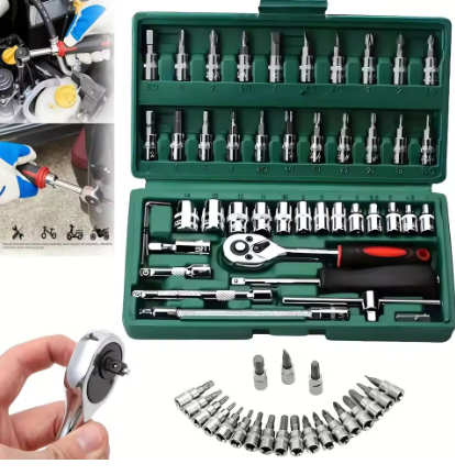46-teiliges Antriebssteckschlü – Car Accessories Workshop Bewertung und Preis