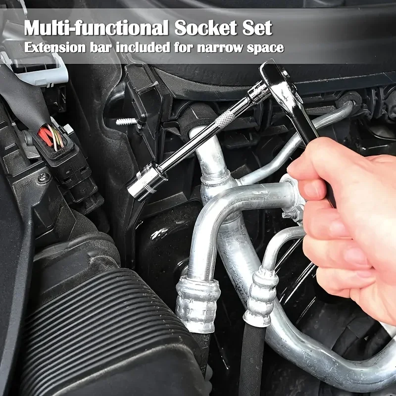 46-teiliges Antriebssteckschlü – Car Accessories Workshop Bewertung und Preis