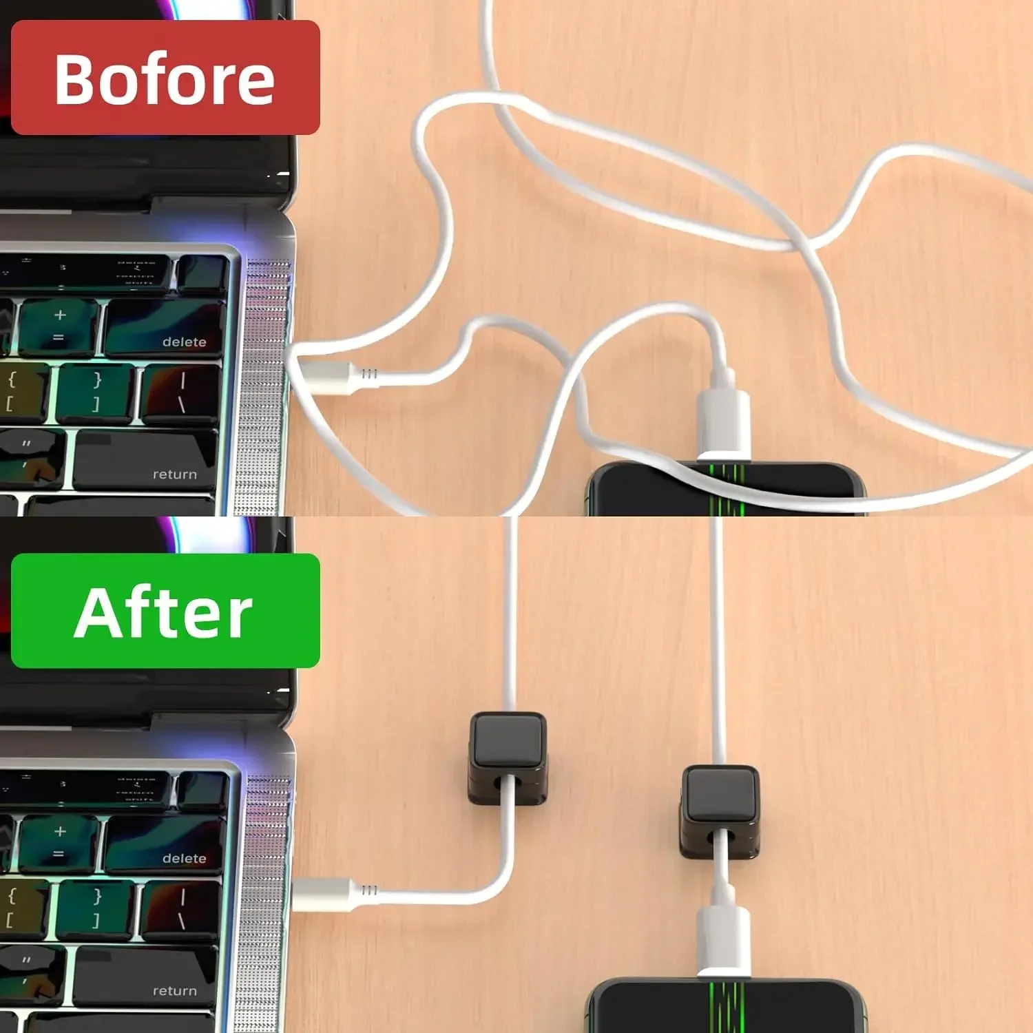 Mini-Kabelorganisator, magneti – Car Cable Organizer Bewertung und Preis